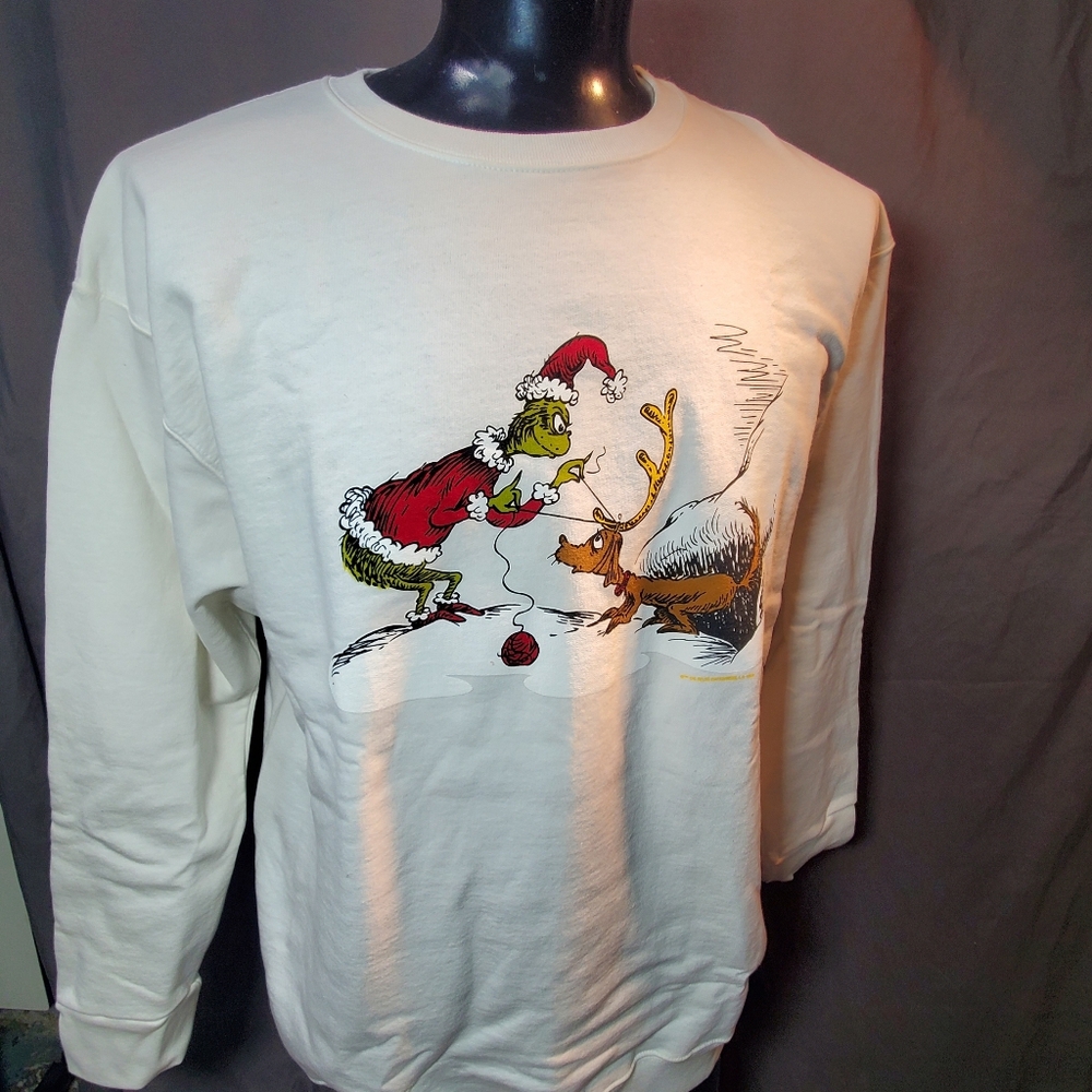 Vintage 1994 Dr. Seuss How The Grinch Stole Christmas Crewneck